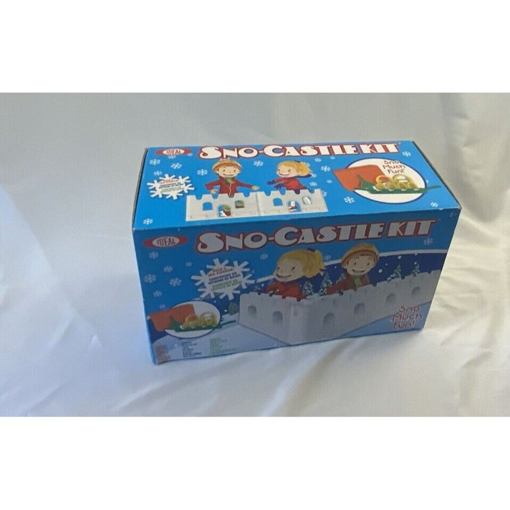 Ideal Sno-Castle Kit Snow Castle/Fort Building Set Toy